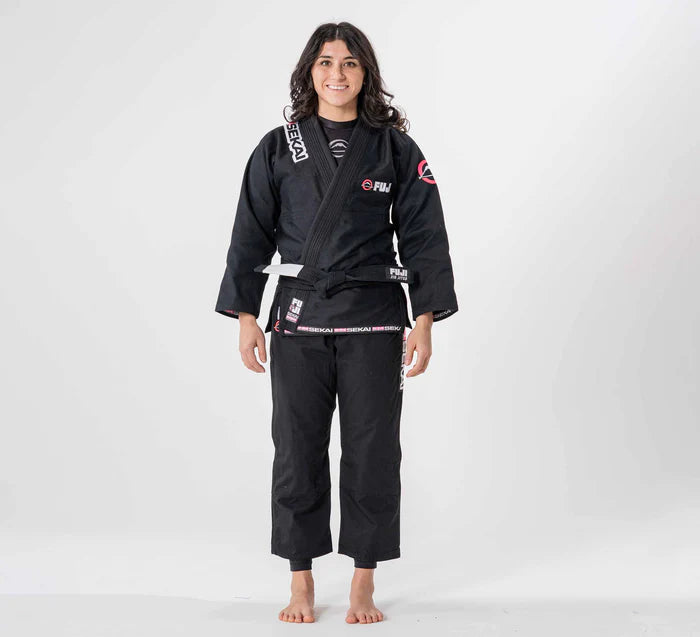 FUJI Sekai 2.0 Gi JJB pour Femme - Noir/Rose