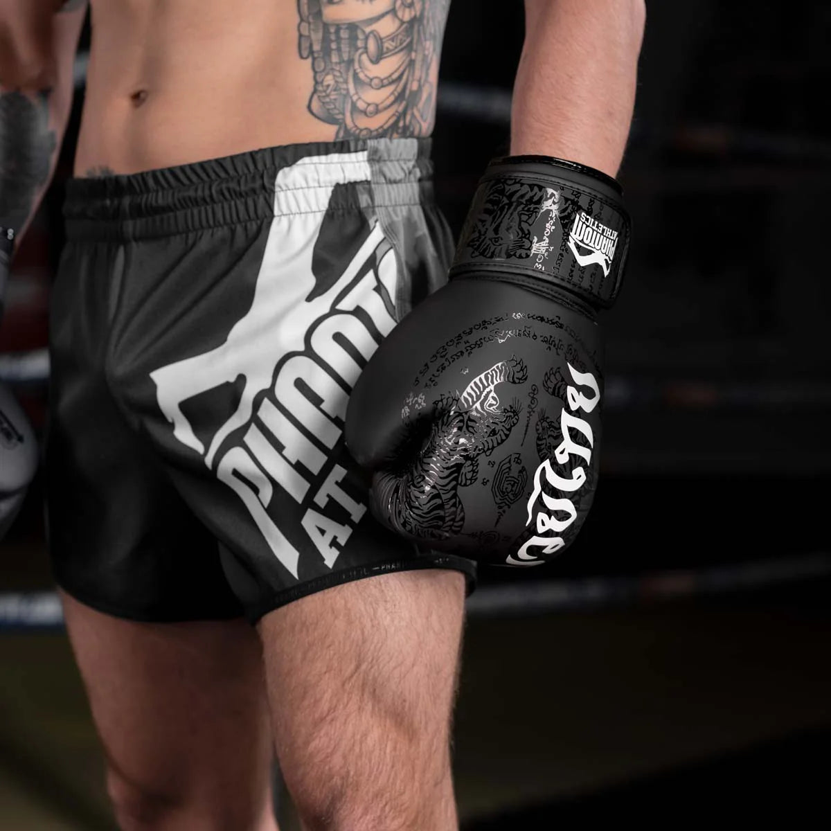 Phantom Athletics Boxhandschuhe Muay Thai - Schwarz