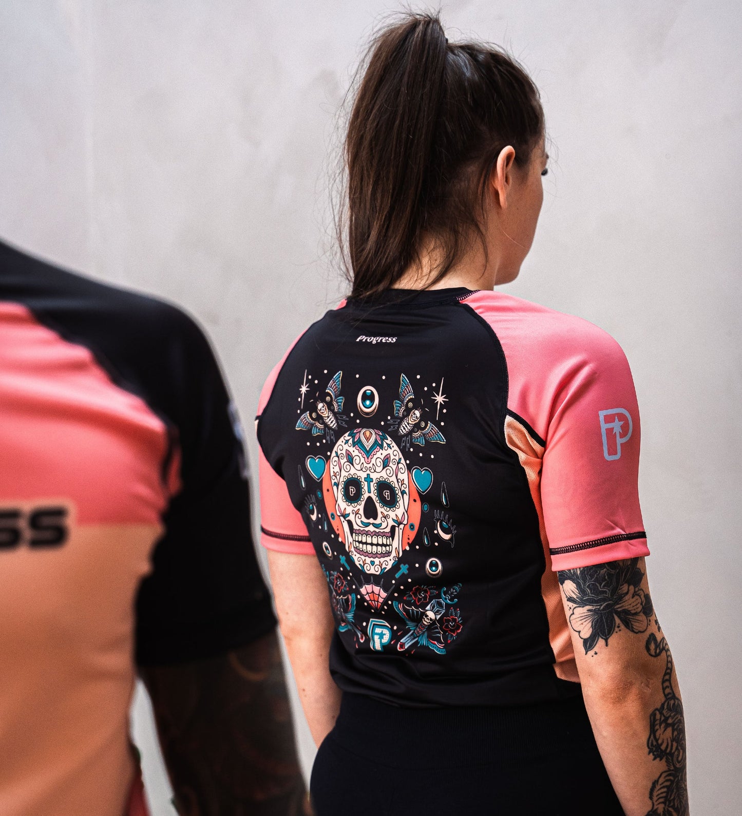 Rash Guard Progress Sugar Skull pour femme