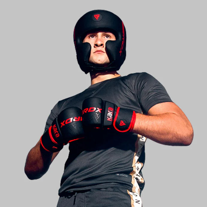 RDX F6 KARA MMA Sparring Handschuhe 7oz - Rot