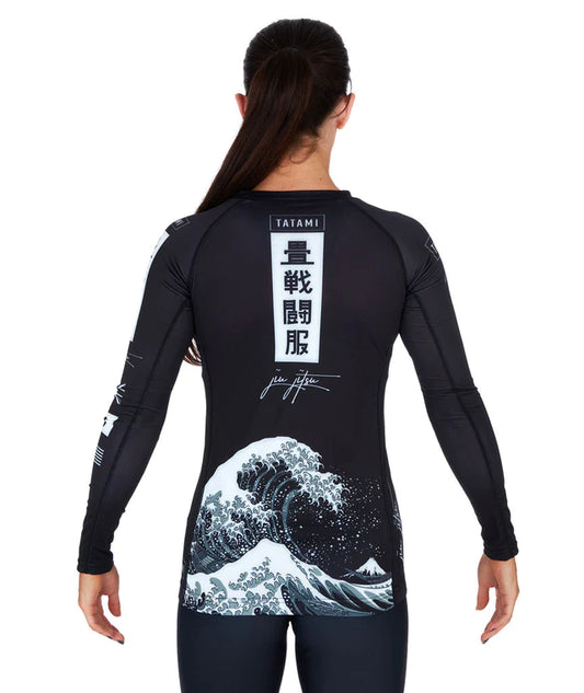 Tatami Ladies Kanagawa Long Sleeve Rash Guard - FIGHTWEAR