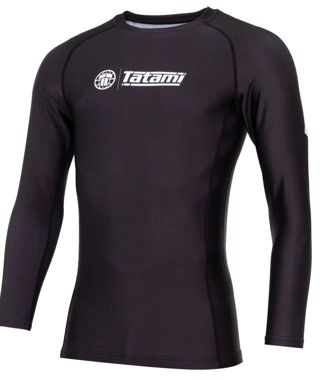 Rashguard à manches longues Tatami Impact - Noir