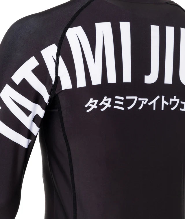 Rashguard à manches longues Tatami Impact - Noir