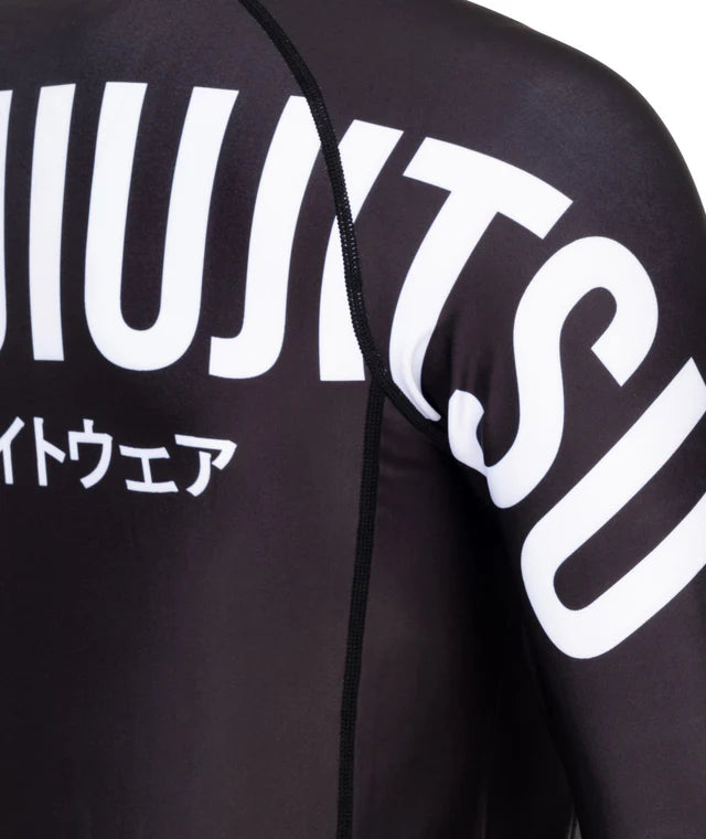 Rashguard à manches longues Tatami Impact - Noir