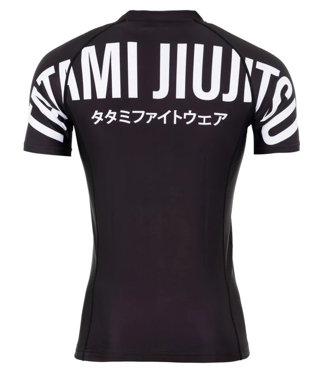 Rashguard à manches courtes Tatami Impact - Noir