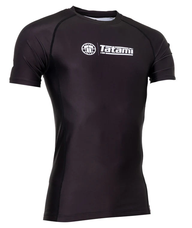 Rashguard à manches courtes Tatami Impact - Noir