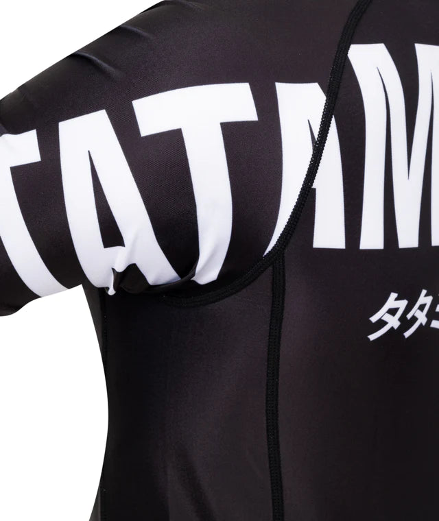 Rashguard à manches courtes Tatami Impact - Noir