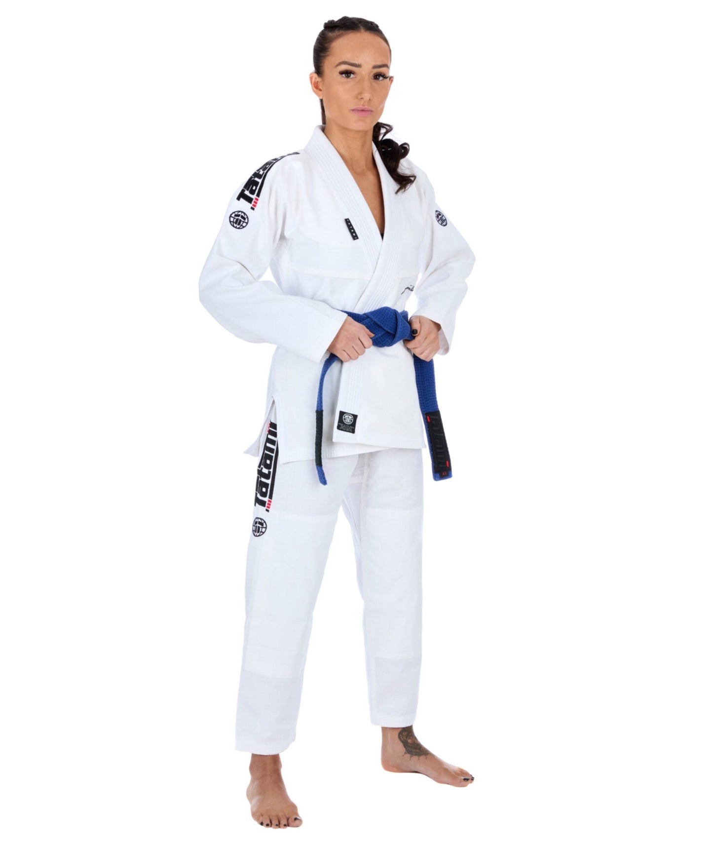 Ladies Elements Superlite Gi - Weiss - FIGHTWEAR