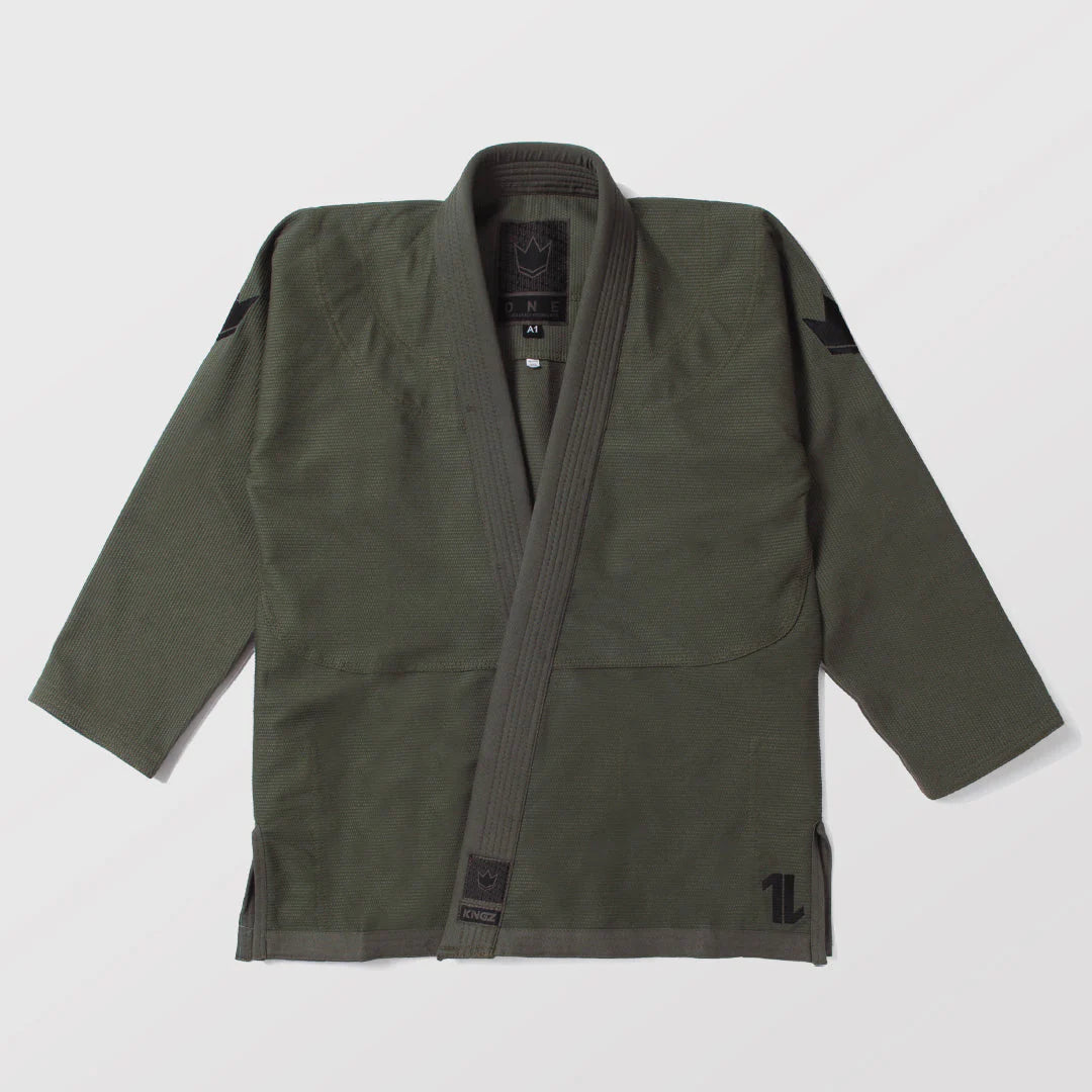 Kingz The ONE Jiu Jitsu Gi - Militärgrün