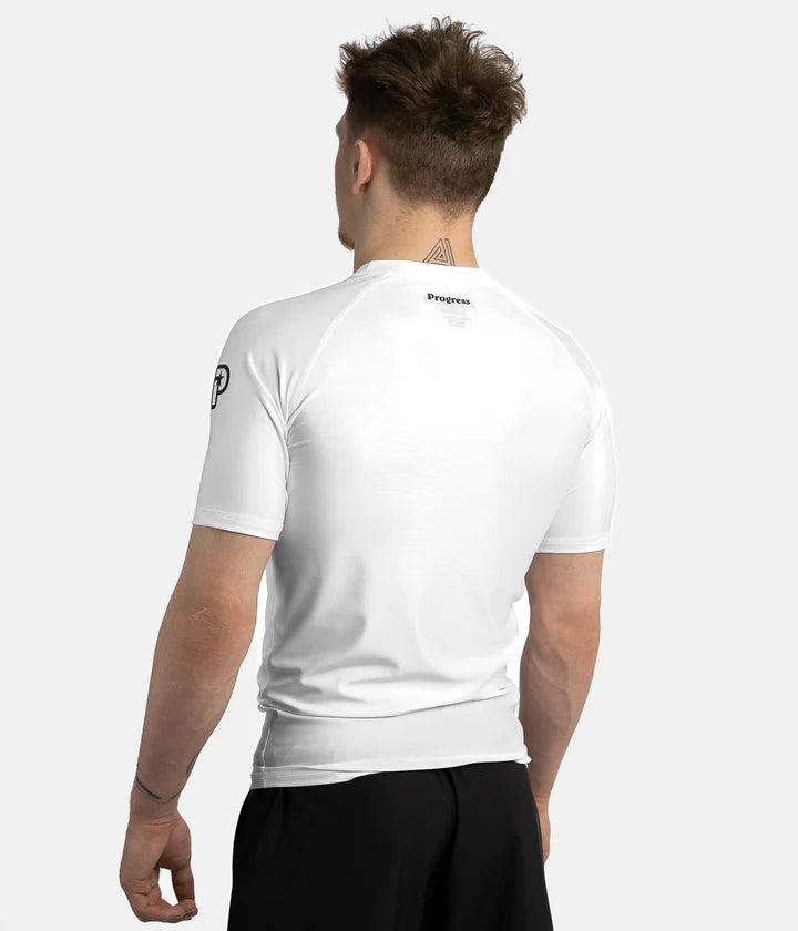 Rashguard Progress Academy - Blanc