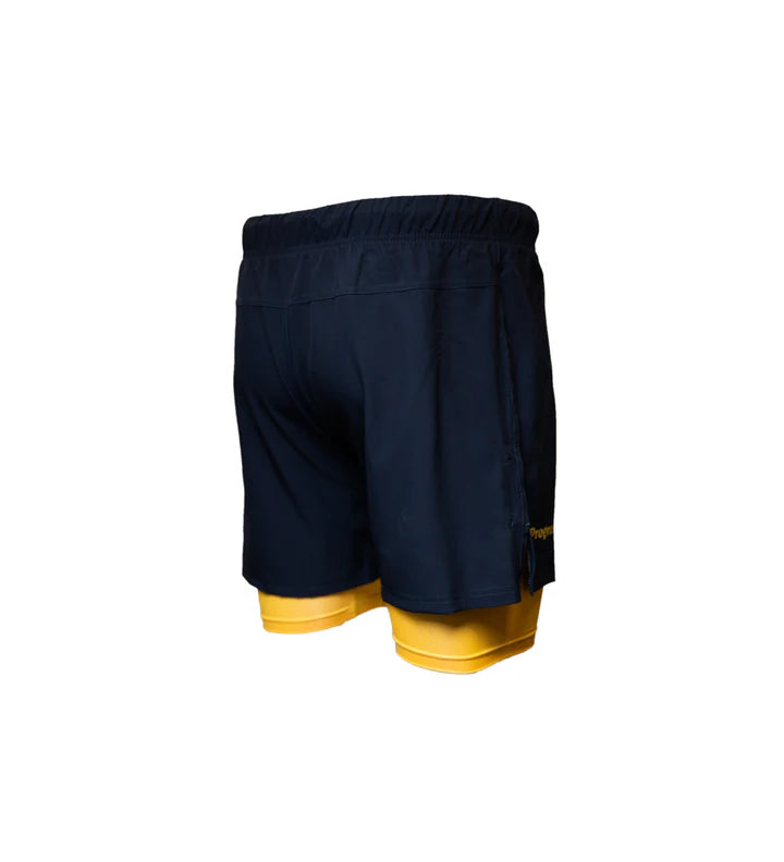 Progress Academy + Short hybride bleu marine