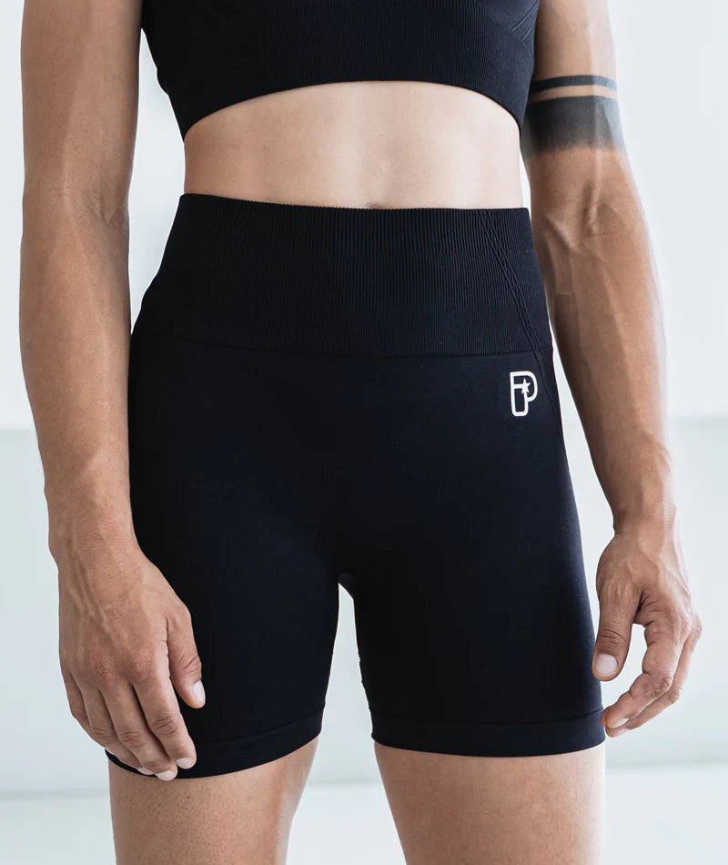 Short de grappling sans couture Progress Ladies Pro - Noir