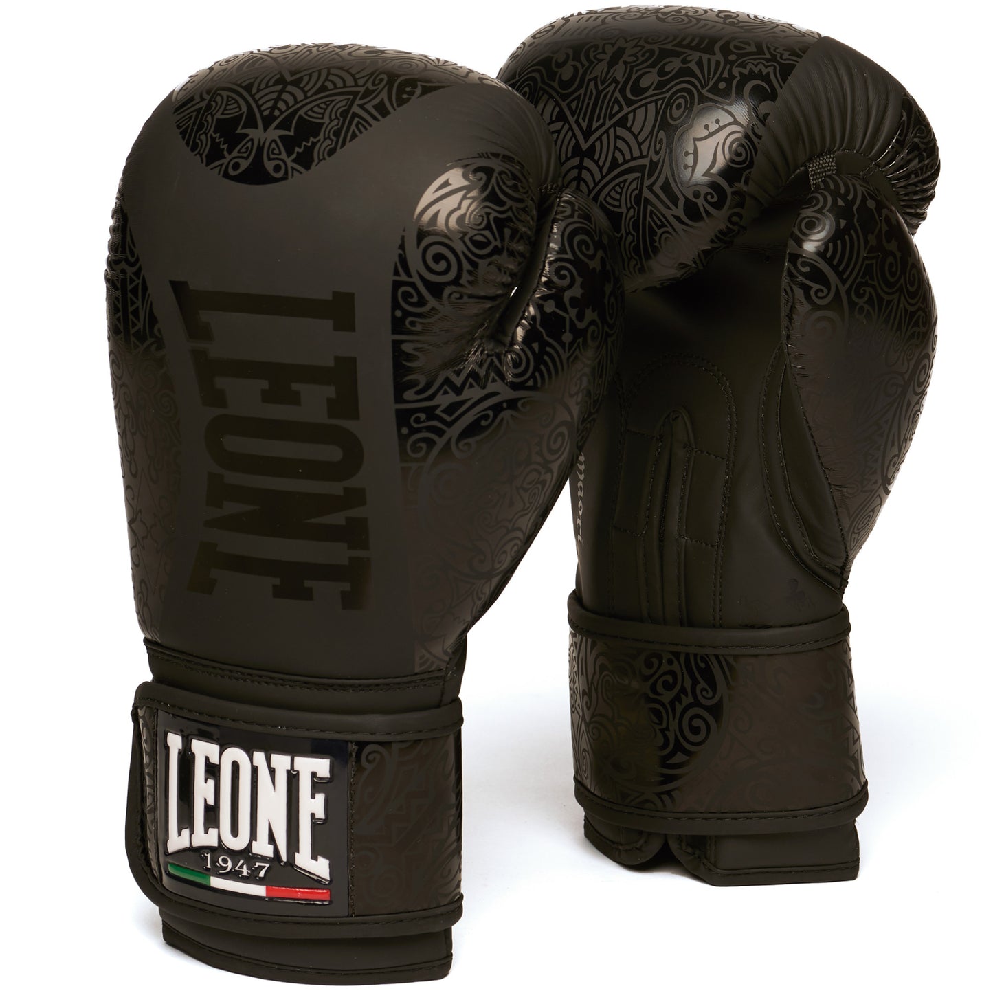 LEONE Boxhandschuhe Maori - Schwarz