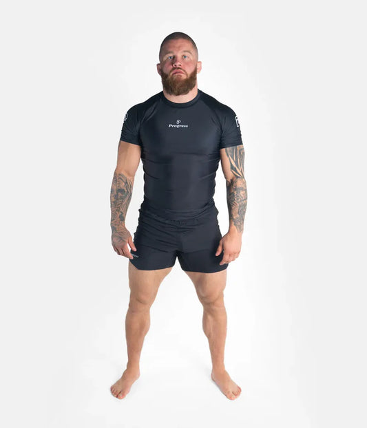 Rashguard Progress Academy - Noir