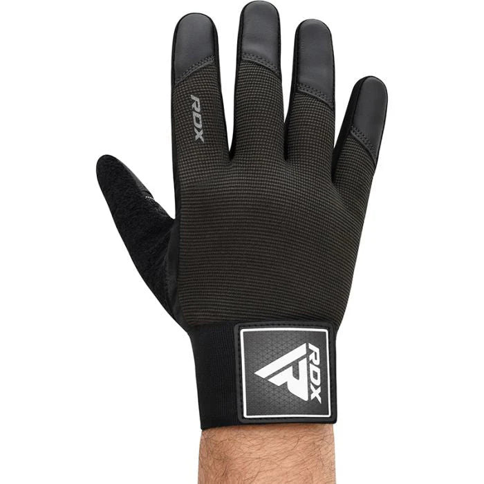 RDX T2 Gewichtheberhandschuhe - Schwarz