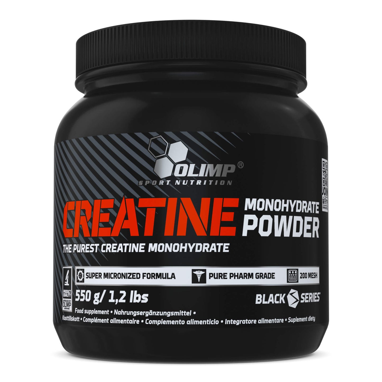 Monohydrate de créatine Olimp (boîte de 550 g)
