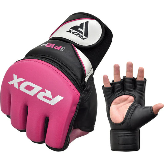 RDX F12 MMA Trainingshandschuhe & Grappling für Frauen - Pink