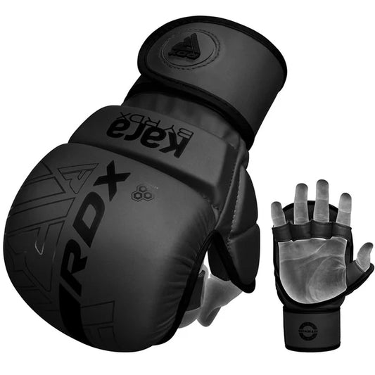RDX F6 KARA MMA Sparring Handschuhe 7oz - Schwarz