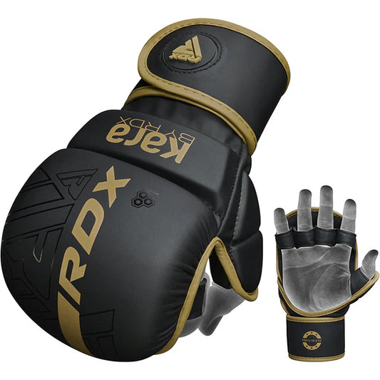 RDX F6 KARA MMA Sparring Handschuhe 7oz - Gold