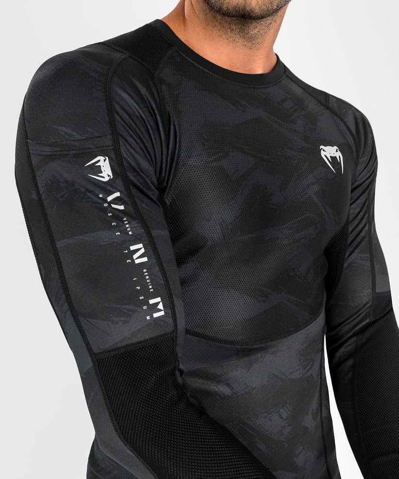 Rashguard Venum Electron 3.0 Manches Longues - Noir