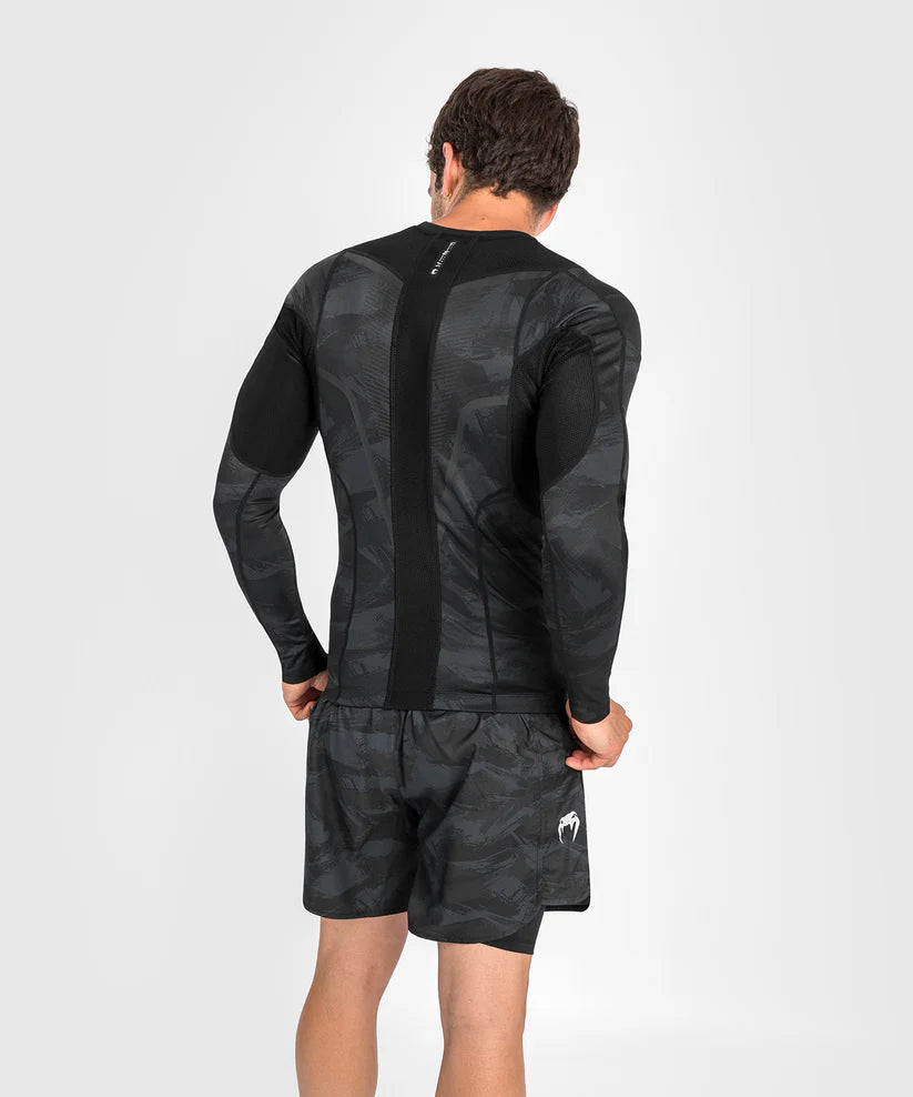 Rashguard Venum Electron 3.0 Manches Longues - Noir