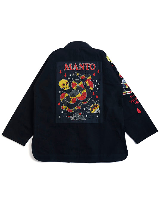 MANTO "CORAL" BJJ GI - Schwarz