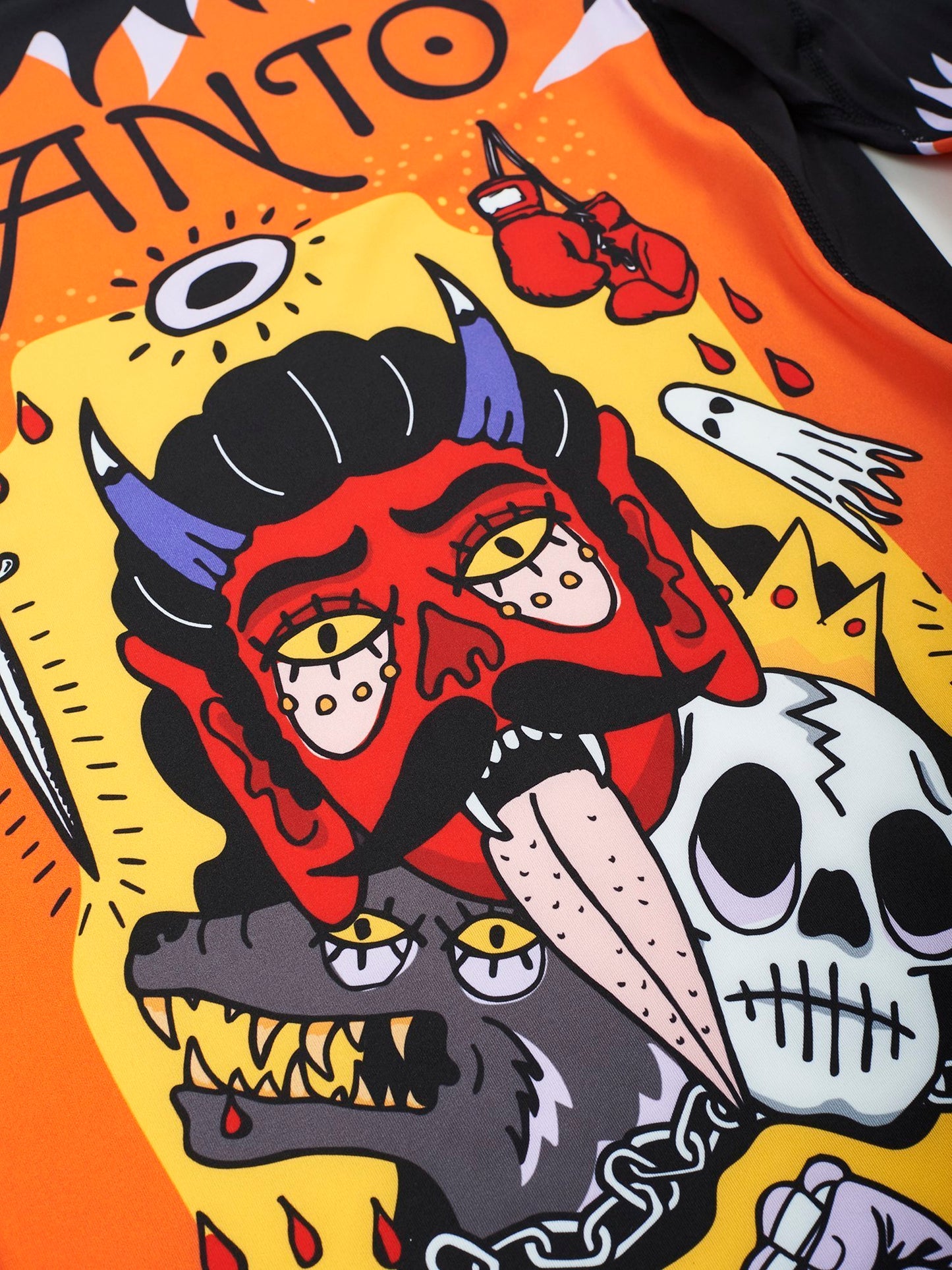 Rashguard manches longues MANTO DIABLO