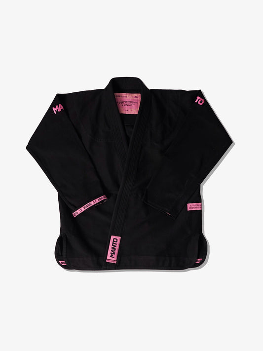 MANTO "RISE 2.0" BJJ GI - Schwarz-Rosa