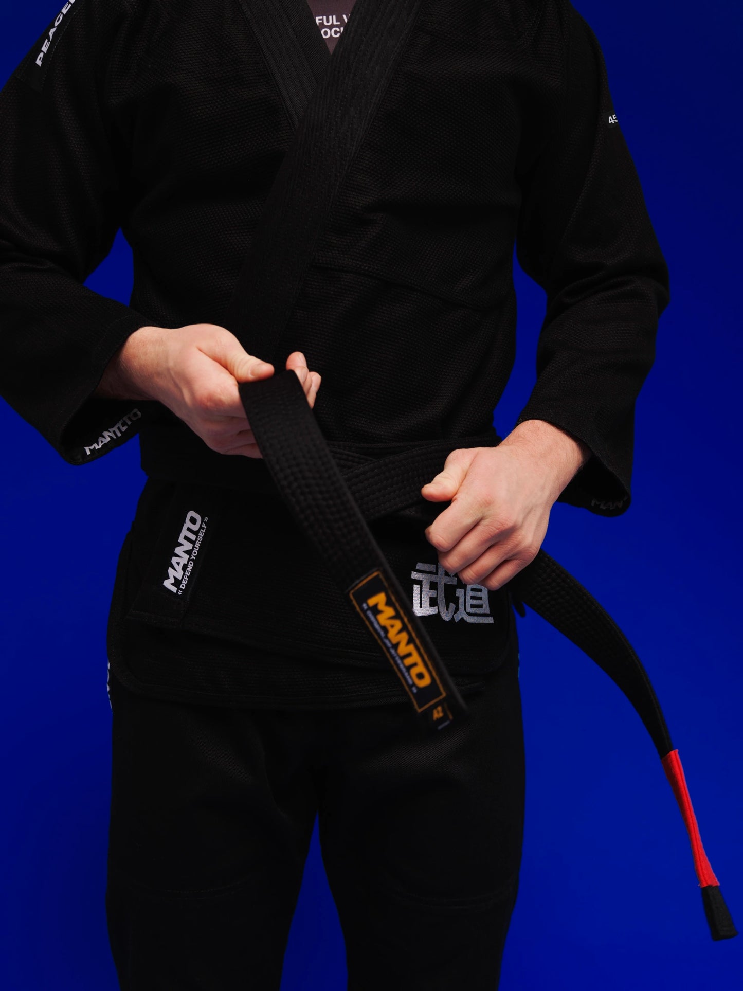 Kimono de JJB MANTO « SOCIETY » - Noir