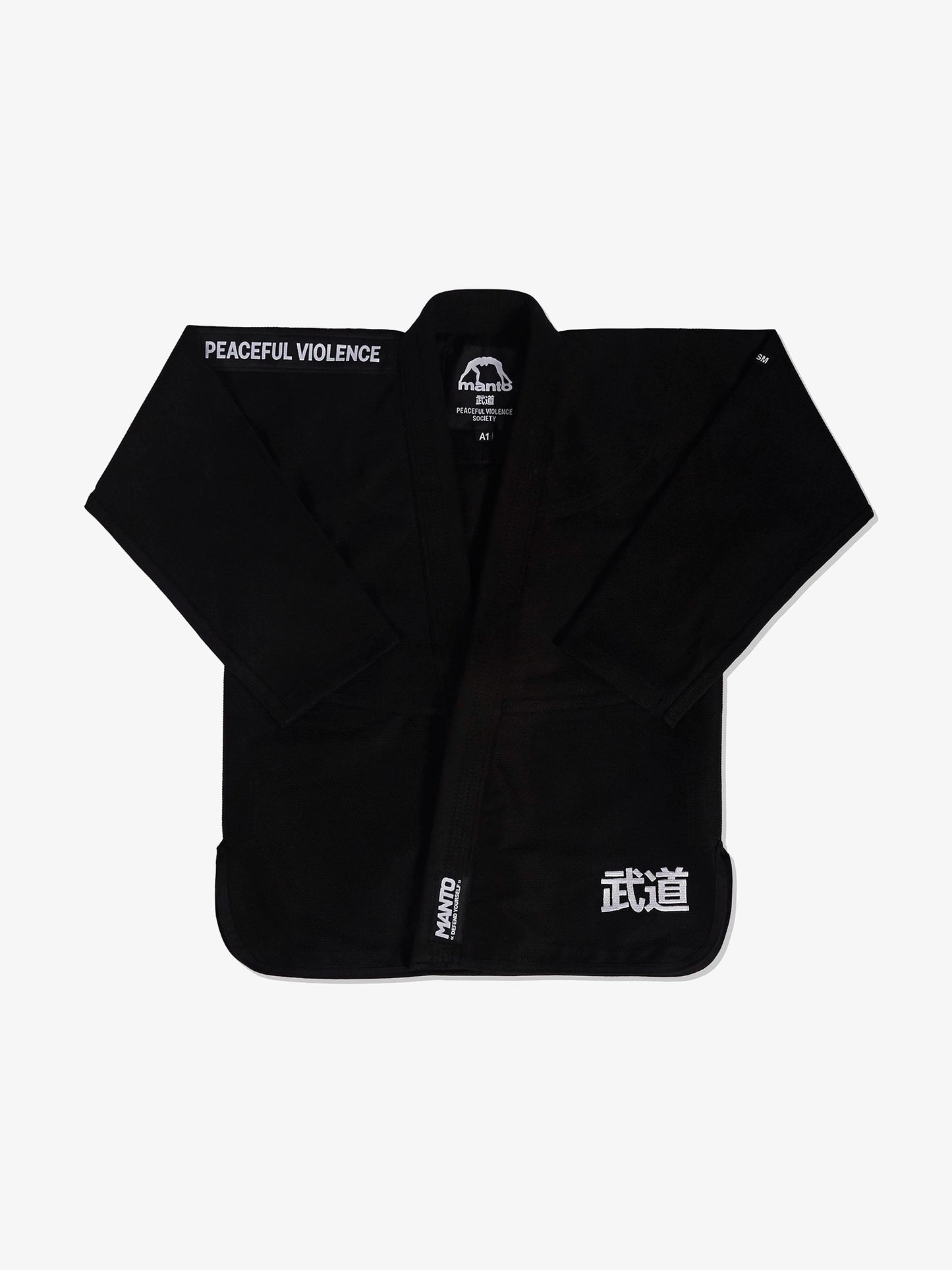 Kimono de JJB MANTO « SOCIETY » - Noir