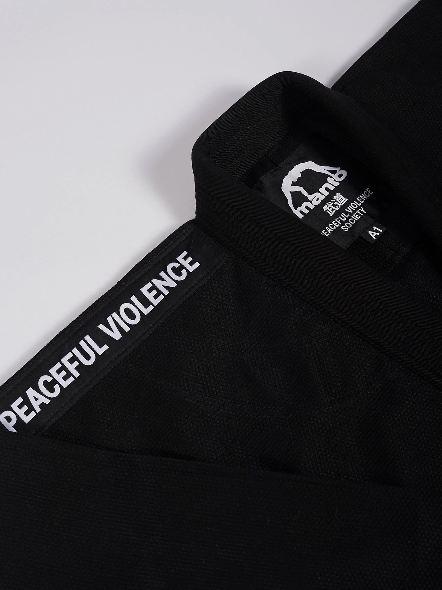 Kimono de JJB MANTO « SOCIETY » - Noir
