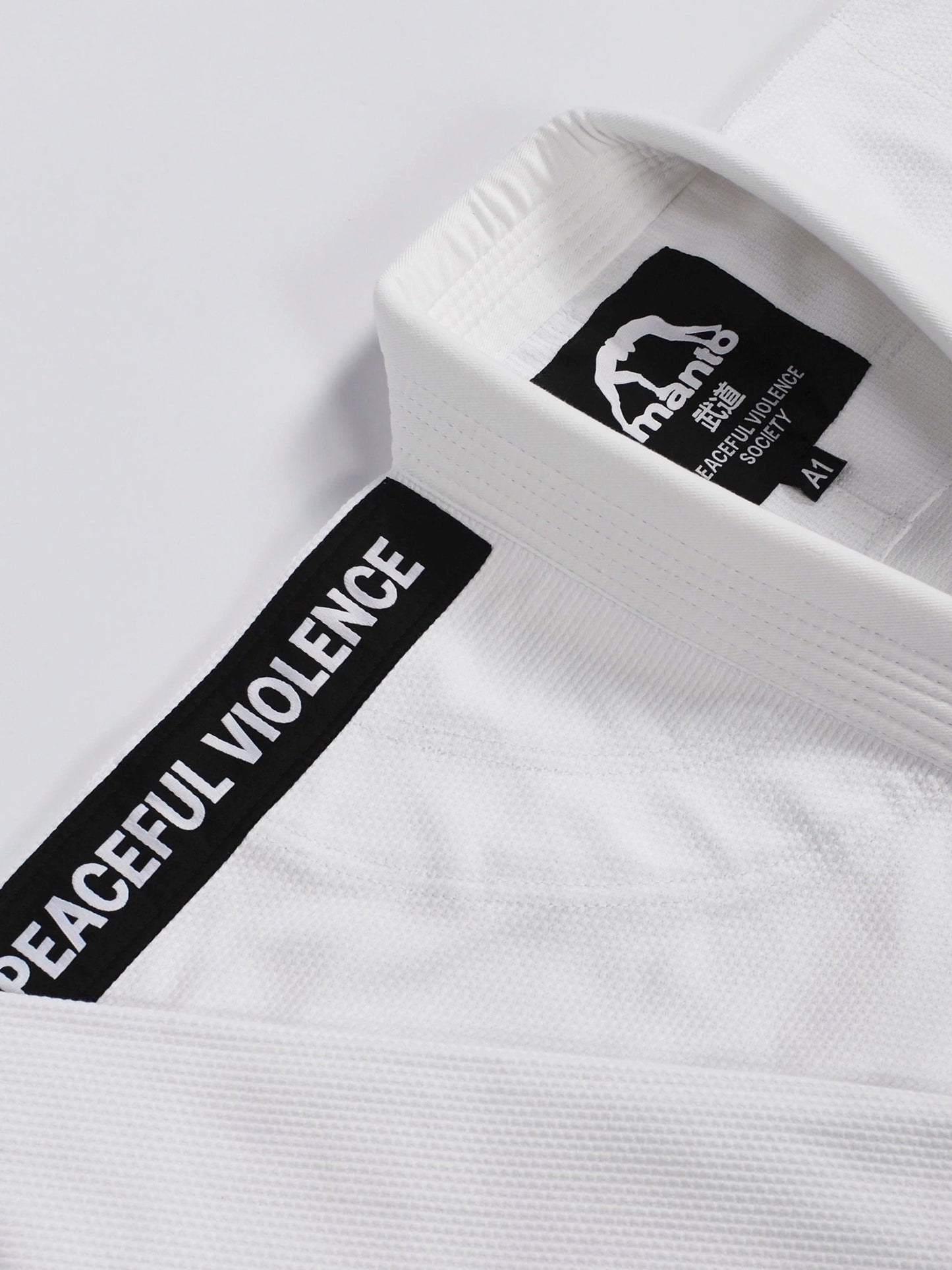 MANTO "SOCIETY" BJJ GI - Weiss