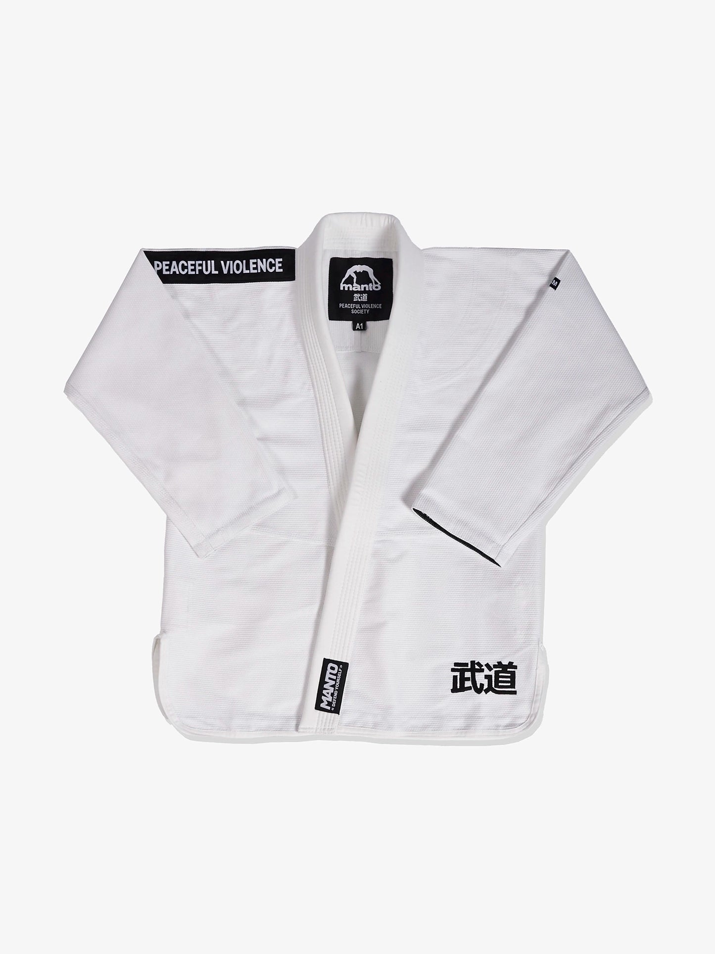 MANTO "SOCIETY" BJJ GI - Weiss
