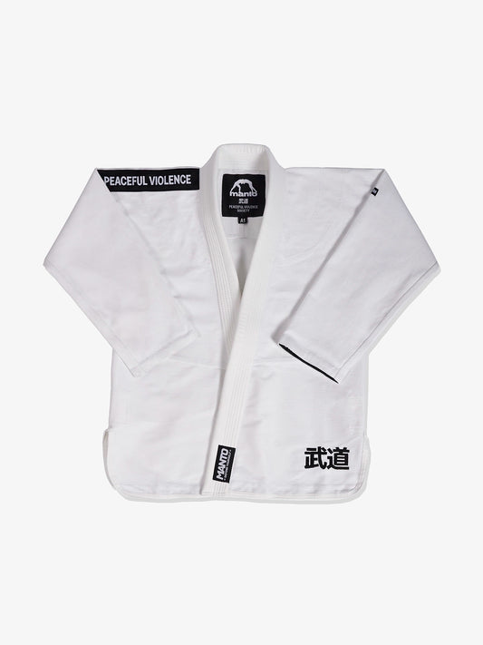 MANTO "SOCIETY" BJJ GI - Weiss