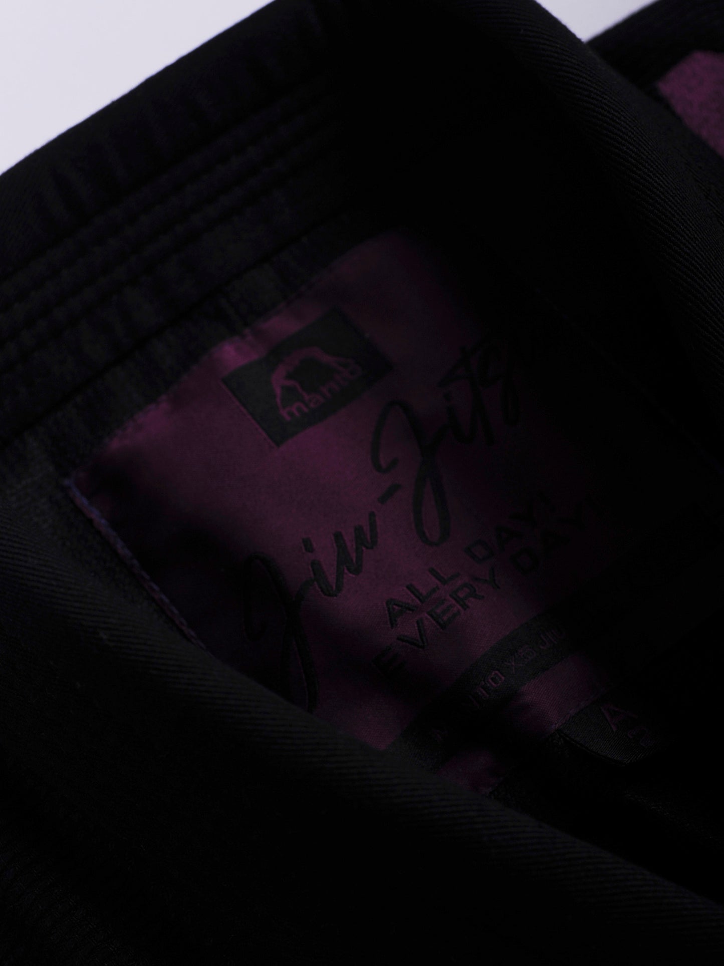 MANTO "X5" BJJ GI schwarz - lila
