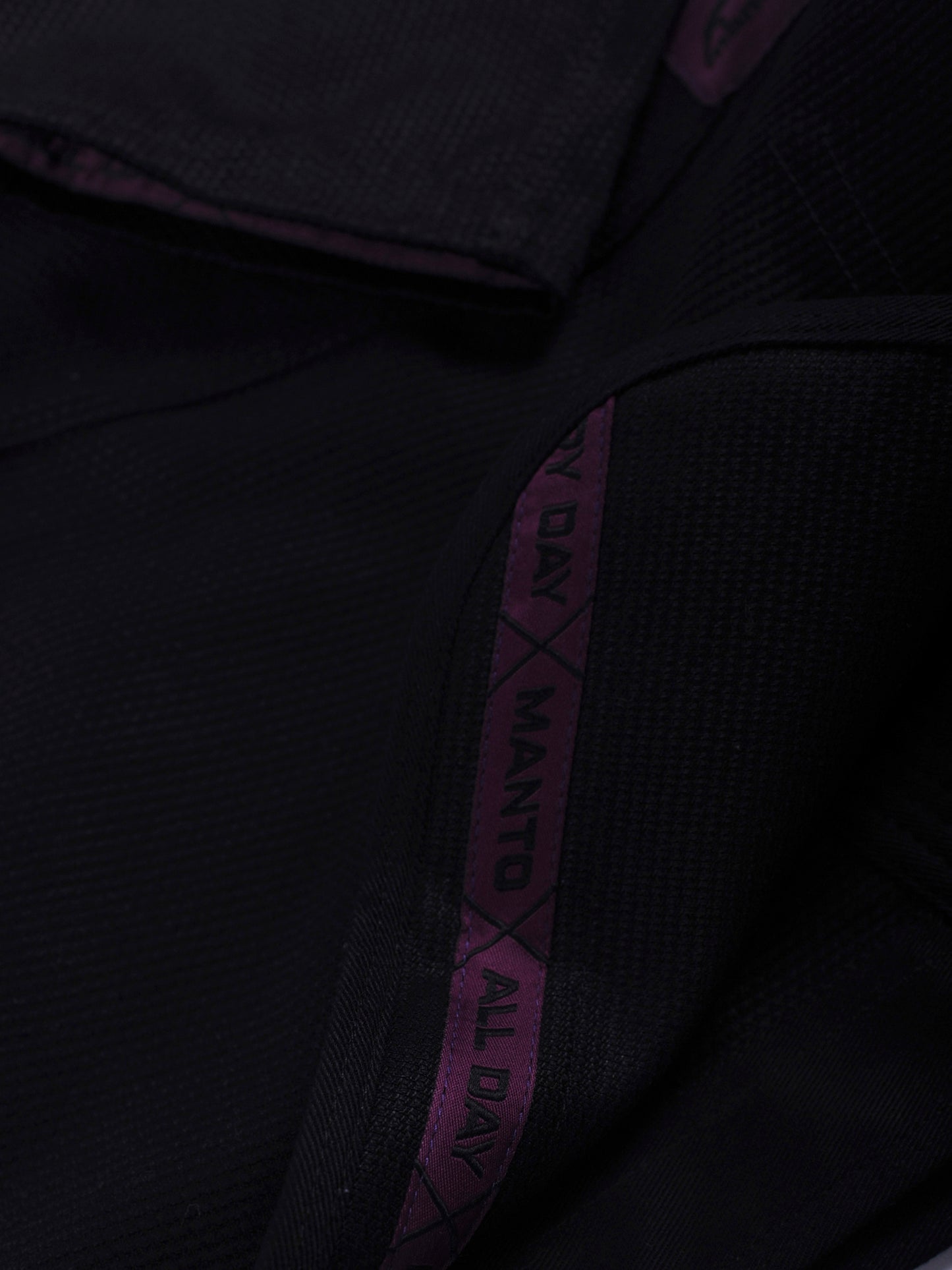 MANTO "X5" BJJ GI schwarz - lila