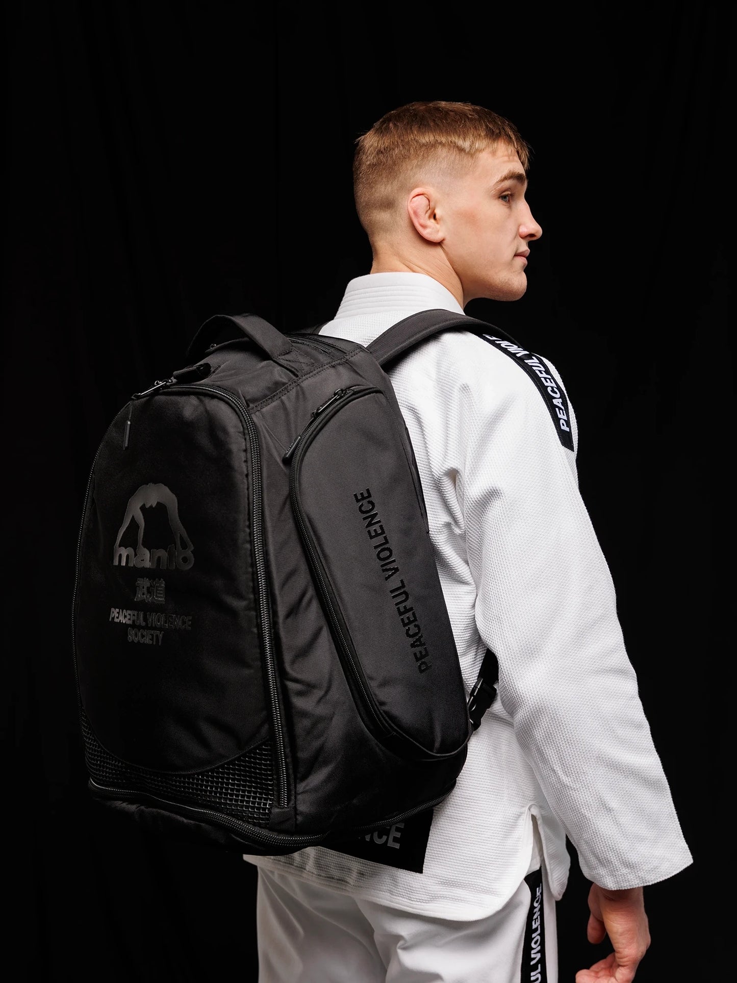 Sac à dos convertible MANTO XL SOCIETY blackout