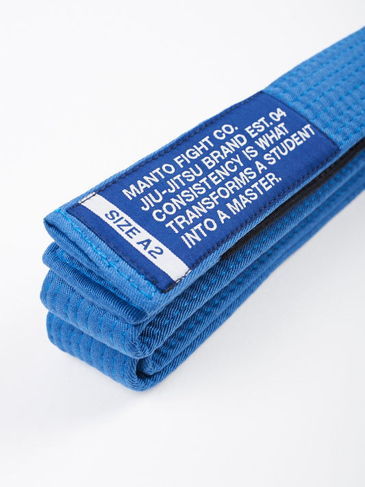 MANTO BJJ Gürtel MOTTO - Blau