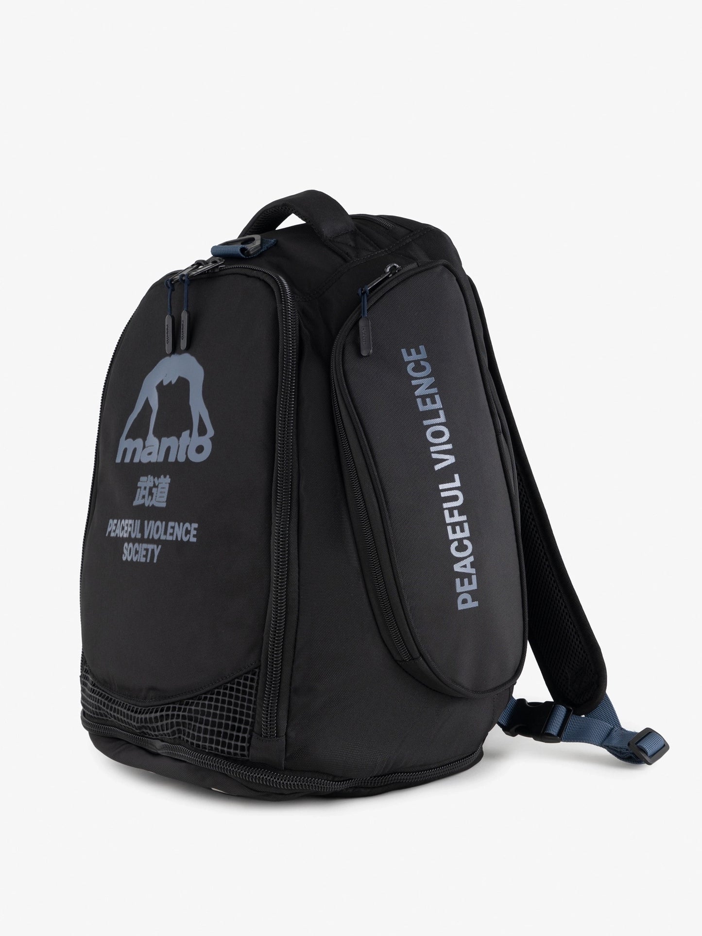 Sac à dos convertible MANTO SOCIETY medium - Noir