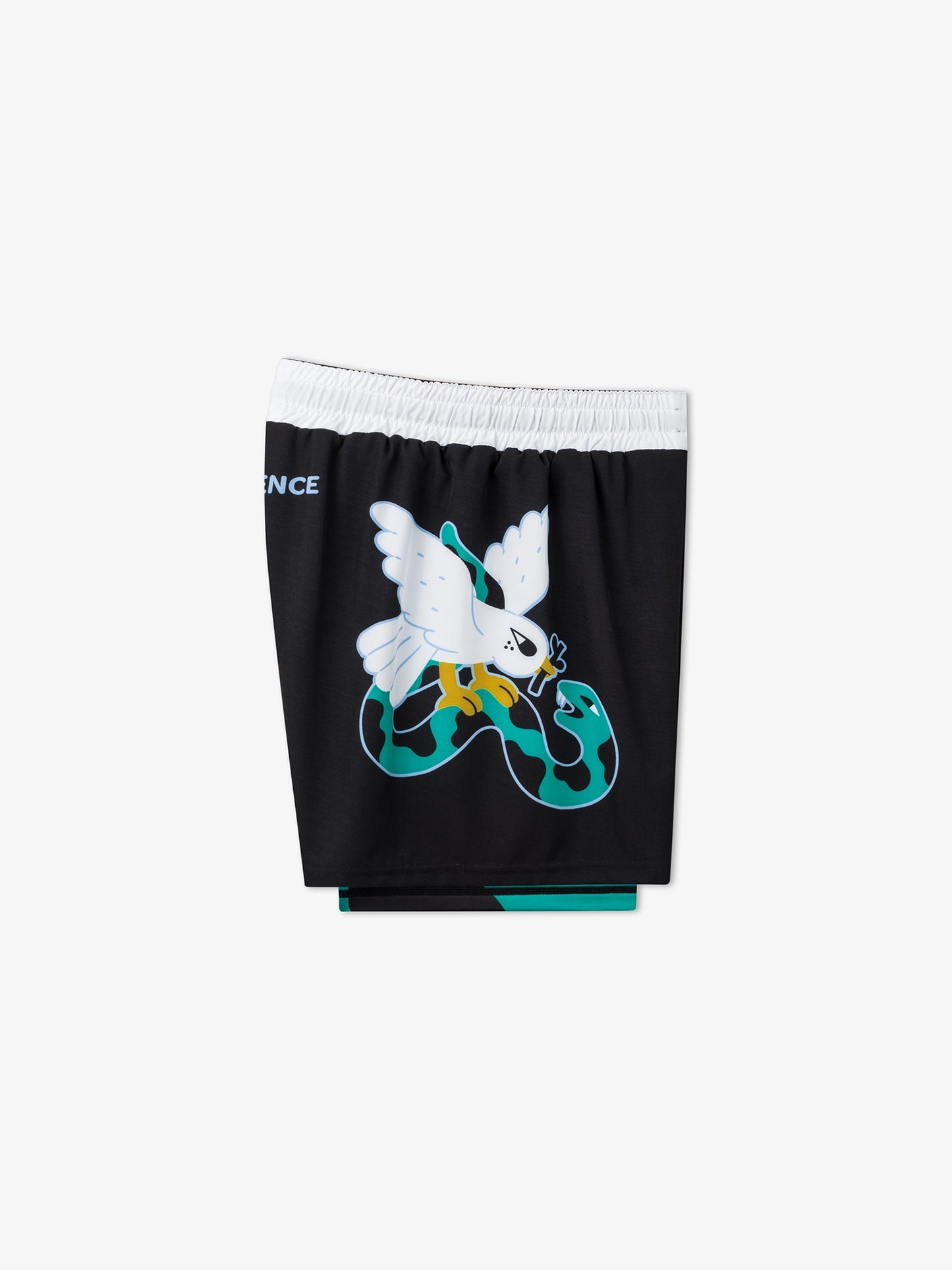 MANTO fight shorts DOVE