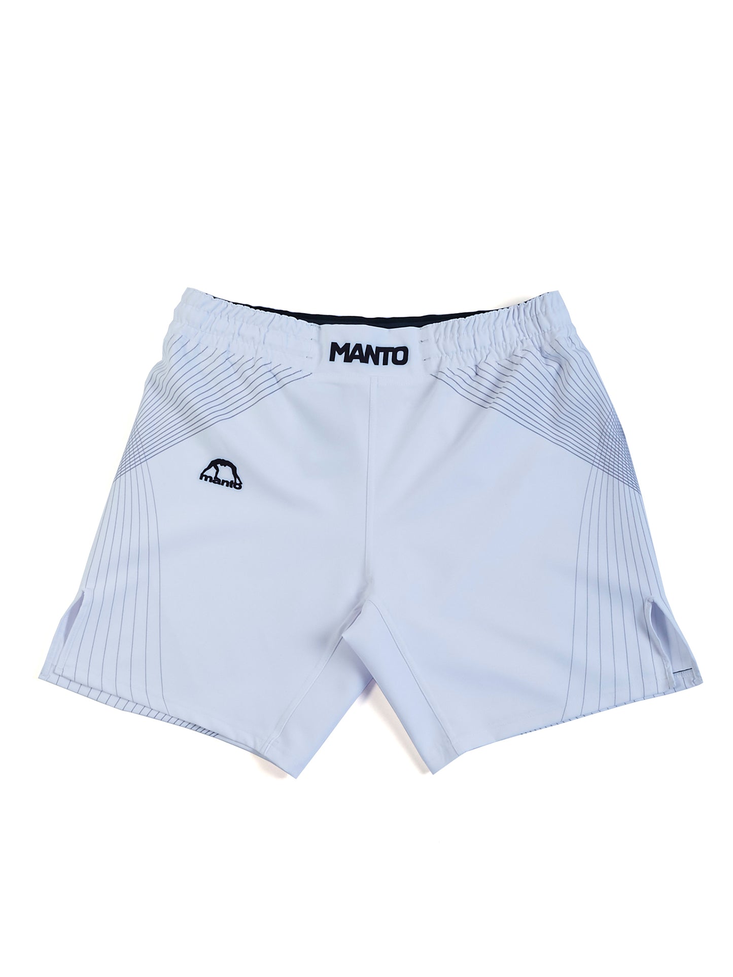 Pantaloncini da combattimento MANTO FLOW - bianchi