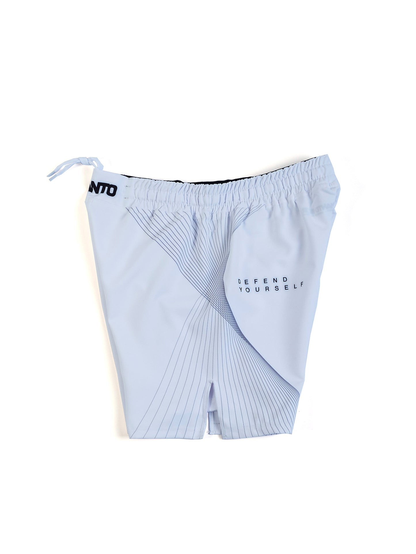 Pantaloncini da combattimento MANTO FLOW - bianchi