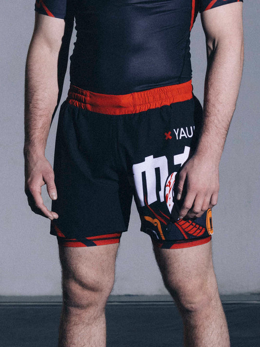 MANTO fight shorts LUCKY CAT