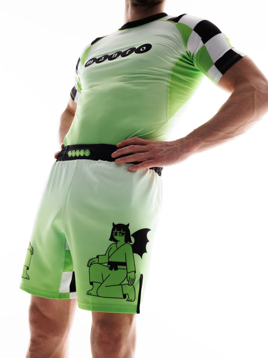 MANTO fight shorts TWO SIDES - Grün