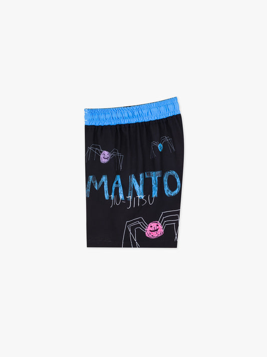 MANTO kids fight shorts SPIDERS - FIGHTWEAR