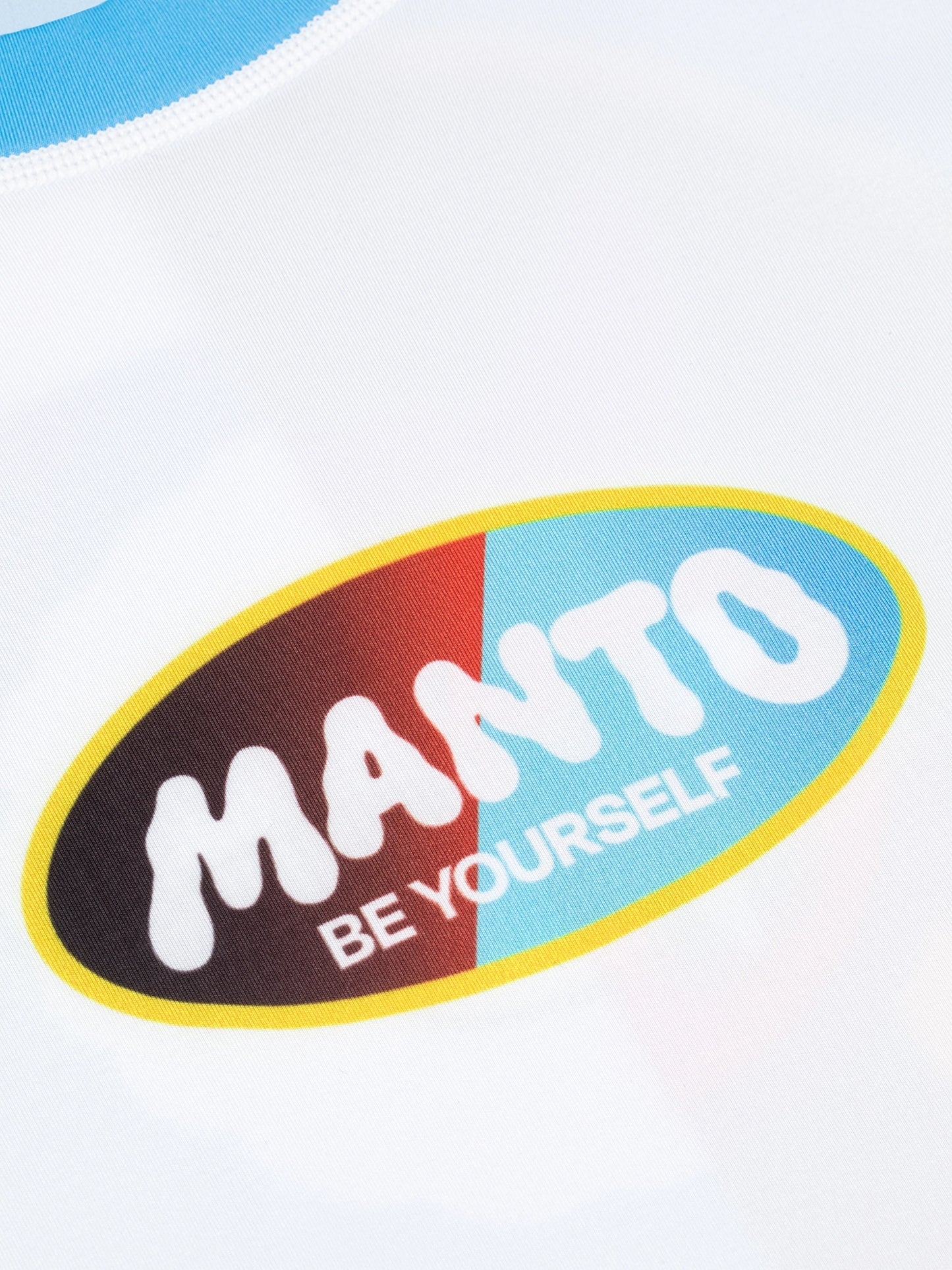 MANTO kinder rashguard BE YOURSELF