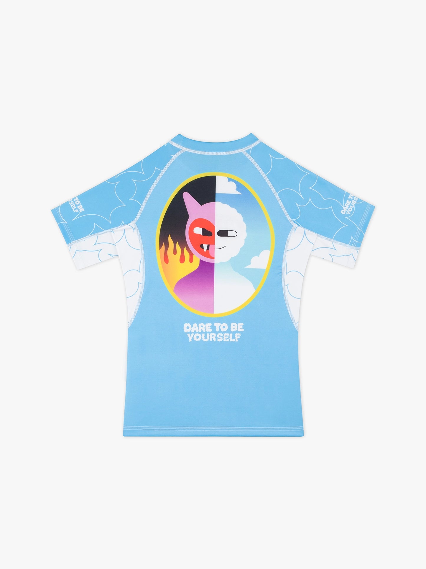 MANTO kinder rashguard BE YOURSELF