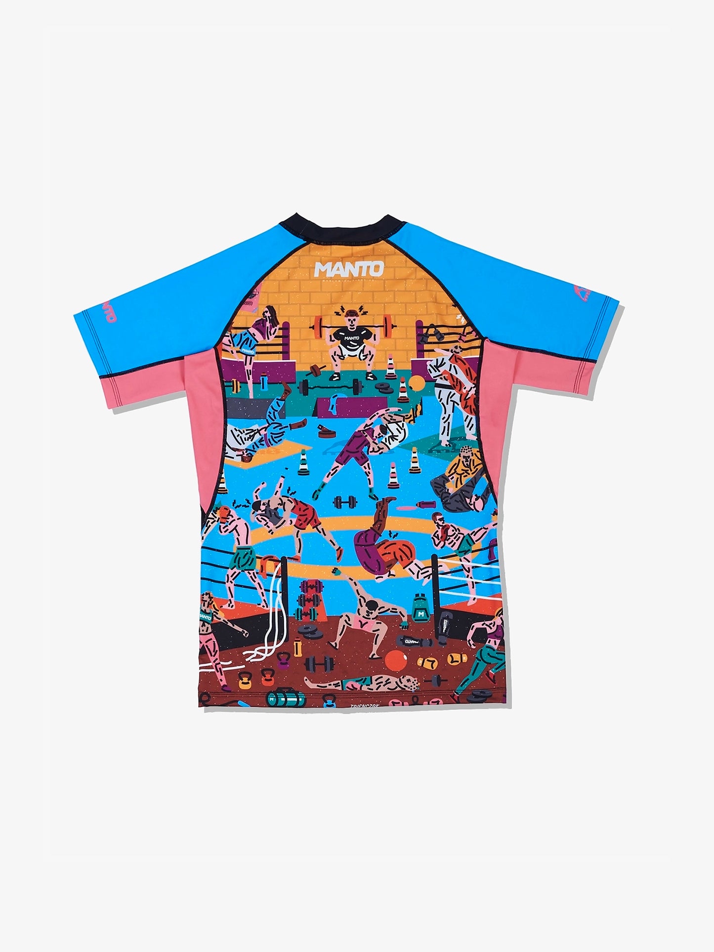 Rash guard per bambini MANTO GYM 2.0
