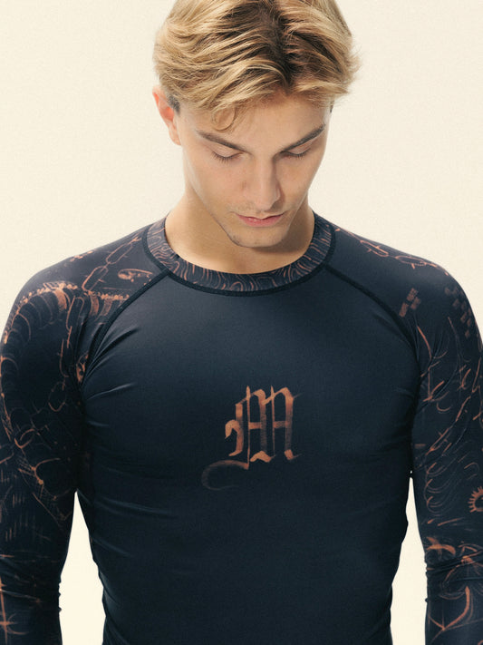 Rashguard manches longues MANTO FREE HUGS