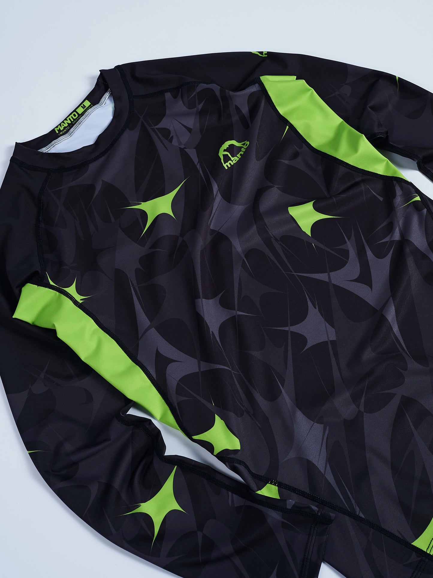MANTO rashguard manches longues TERRA - Noir